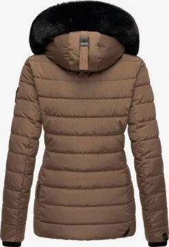 Navahoo Winterjassen Winterjas Milianaa Dames Sepia -Navahoo 8f485322bea1951c48b225b7bc678535 scaled