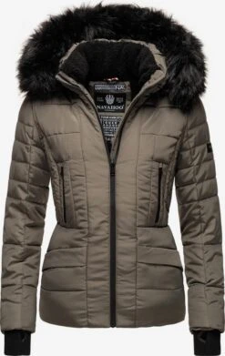 Navahoo Winterjassen Winterjas Adele Dames Grijs