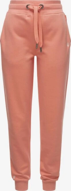 Navahoo Sweatpants Tapered Broek Dames Perzik