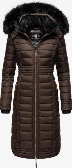 Navahoo Wintermantels Wintermantel Umay Dames Bruin