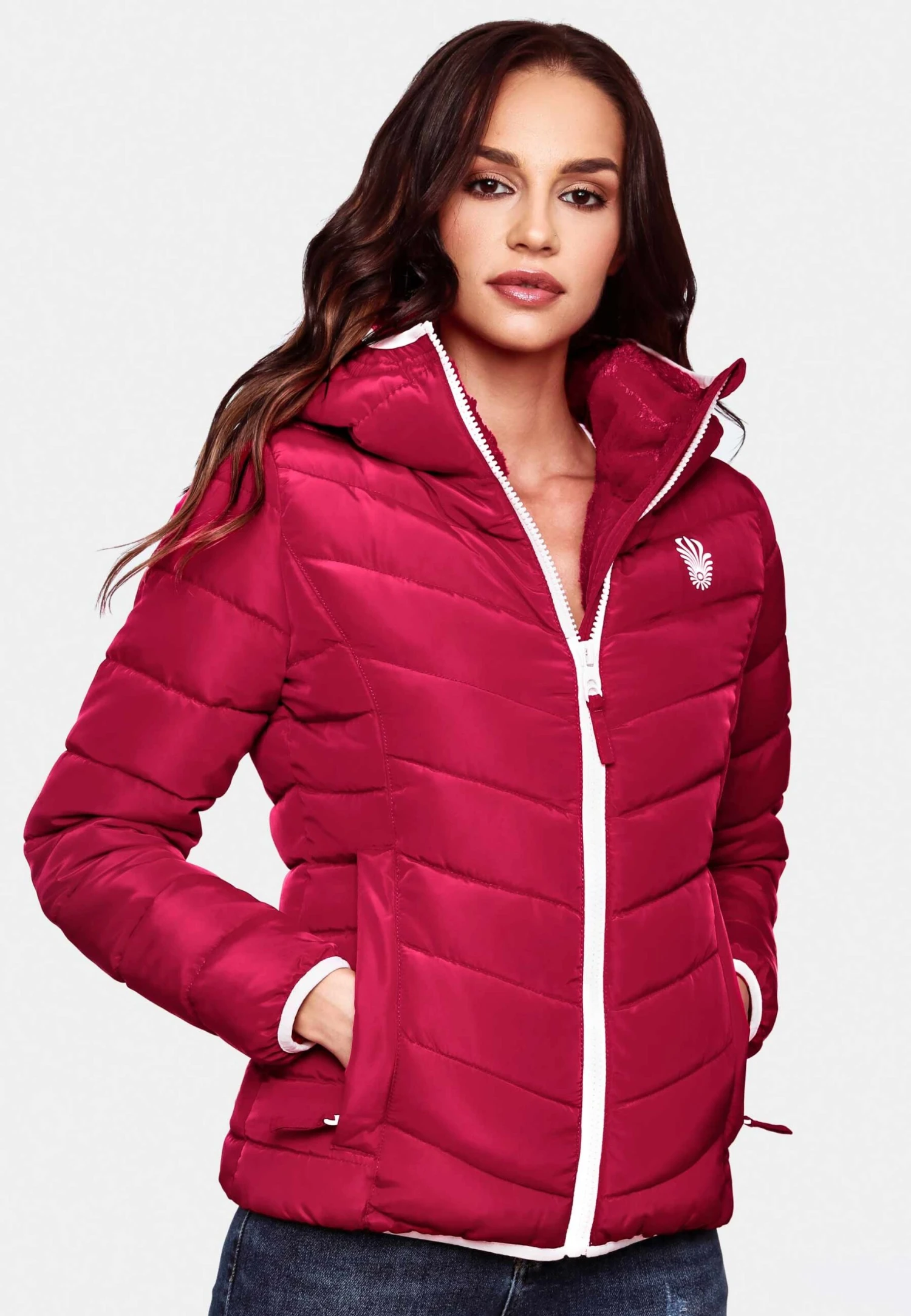 Navahoo Elva - Winterjas - Fuchsia 1 Navahoo Elva - Winterjas - Fuchsia