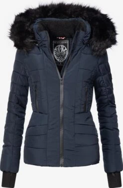 Navahoo Winterjassen Winterjas Adele Dames Donkerblauw