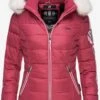 Navahoo Winterjassen Winterjas Khingaas Dames Cranberry