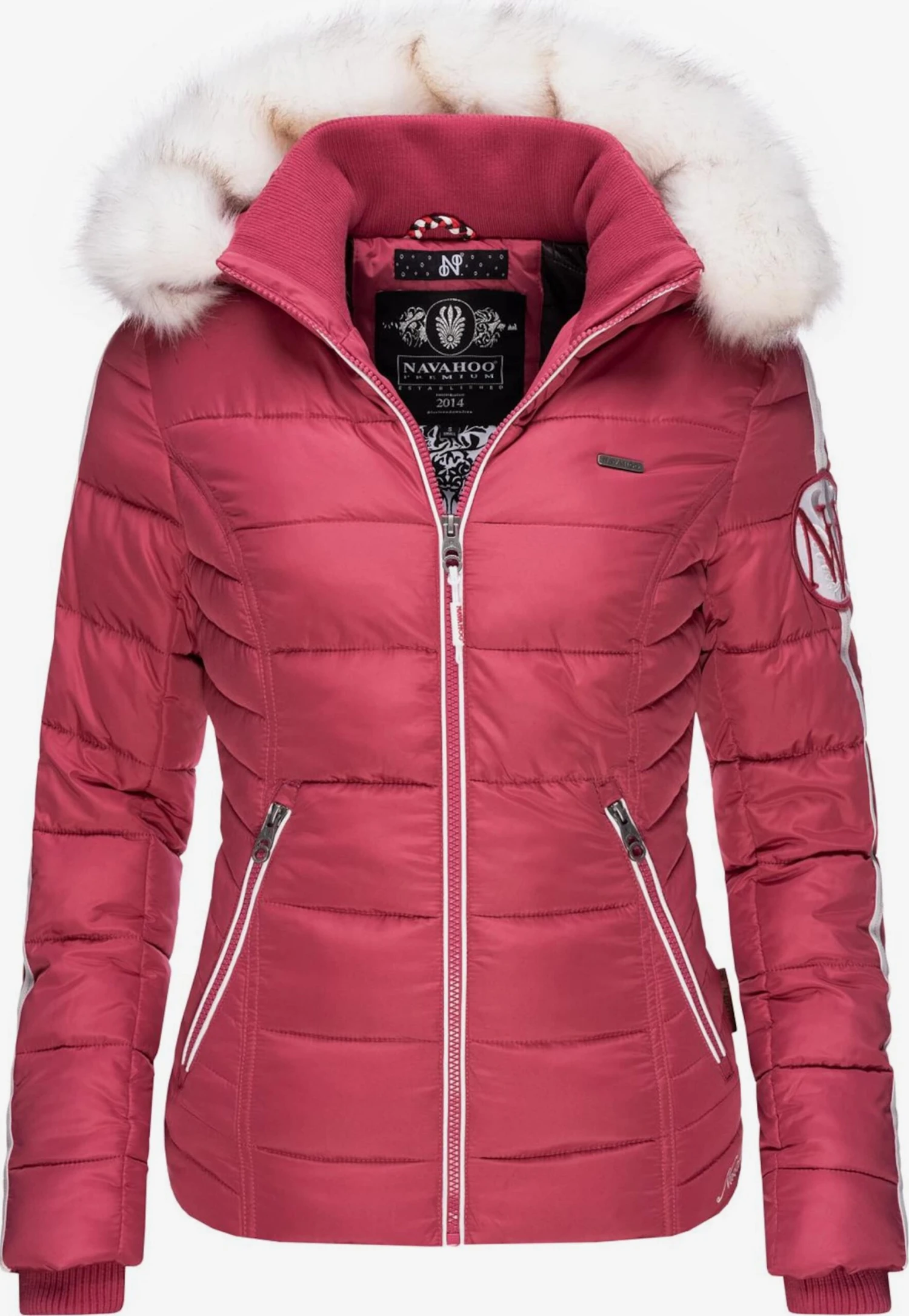 Navahoo Winterjassen Winterjas Khingaas Dames Cranberry