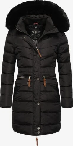 Navahoo Wintermantels Wintermantel Paula Dames Zwart