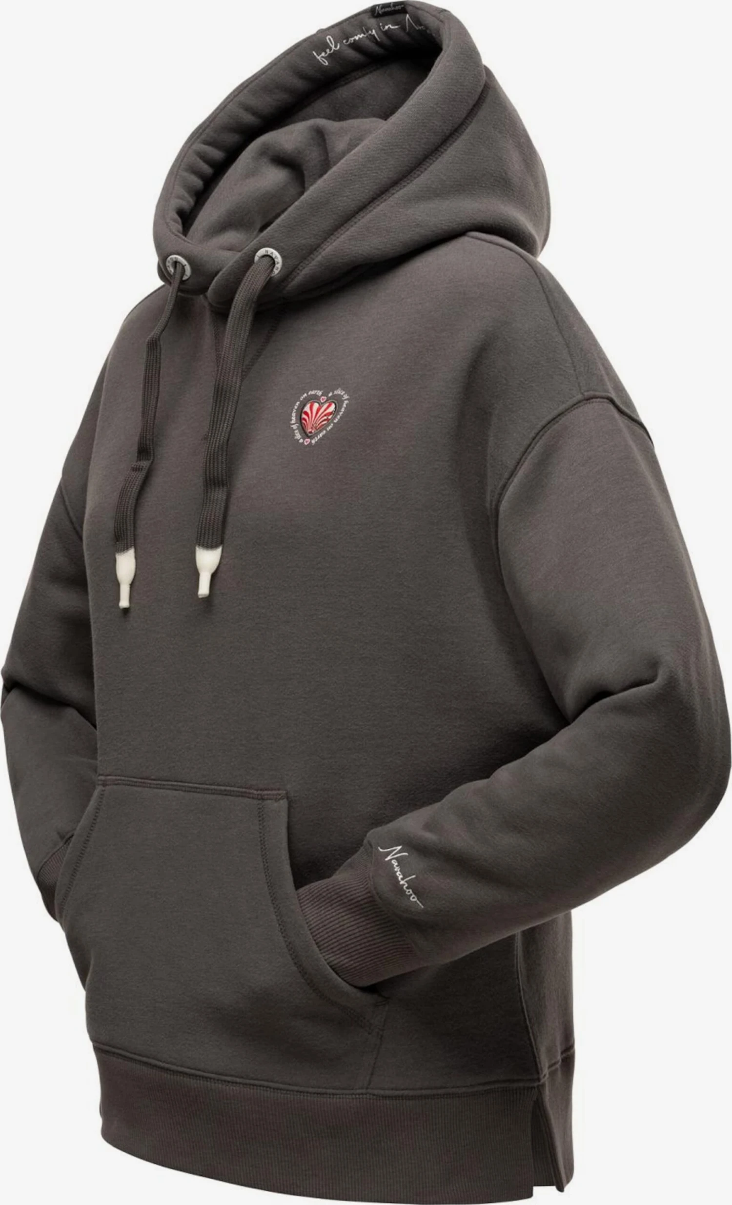 Navahoo Hoodies Sweatshirt Goldfee Dames Donkergrijs 2 Navahoo Hoodies Sweatshirt Goldfee Dames Donkergrijs - Afbeelding 2