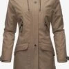 Navahoo Regenmantels Tussenmantel Dames Beige