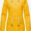 Navahoo Outdoor Jassen Functionele Jas Tropical Storm Dames Geel