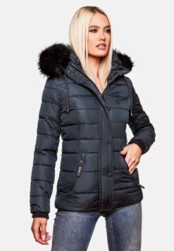 Navahoo Winterjassen Winterjas Zuckerbiene Dames Blauw -Navahoo 9da3805d2f9efe038be73ea0cd92a635 scaled