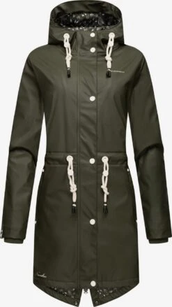 Navahoo Outdoor Jassen Functionele Jas Flower Of Ocean Dames Kaki