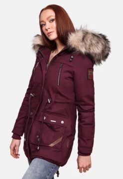 Navahoo Parkas Winterparka Honigfee Dames Bordeaux -Navahoo 9f9261cad473c3f6f41e3418de702e69 scaled