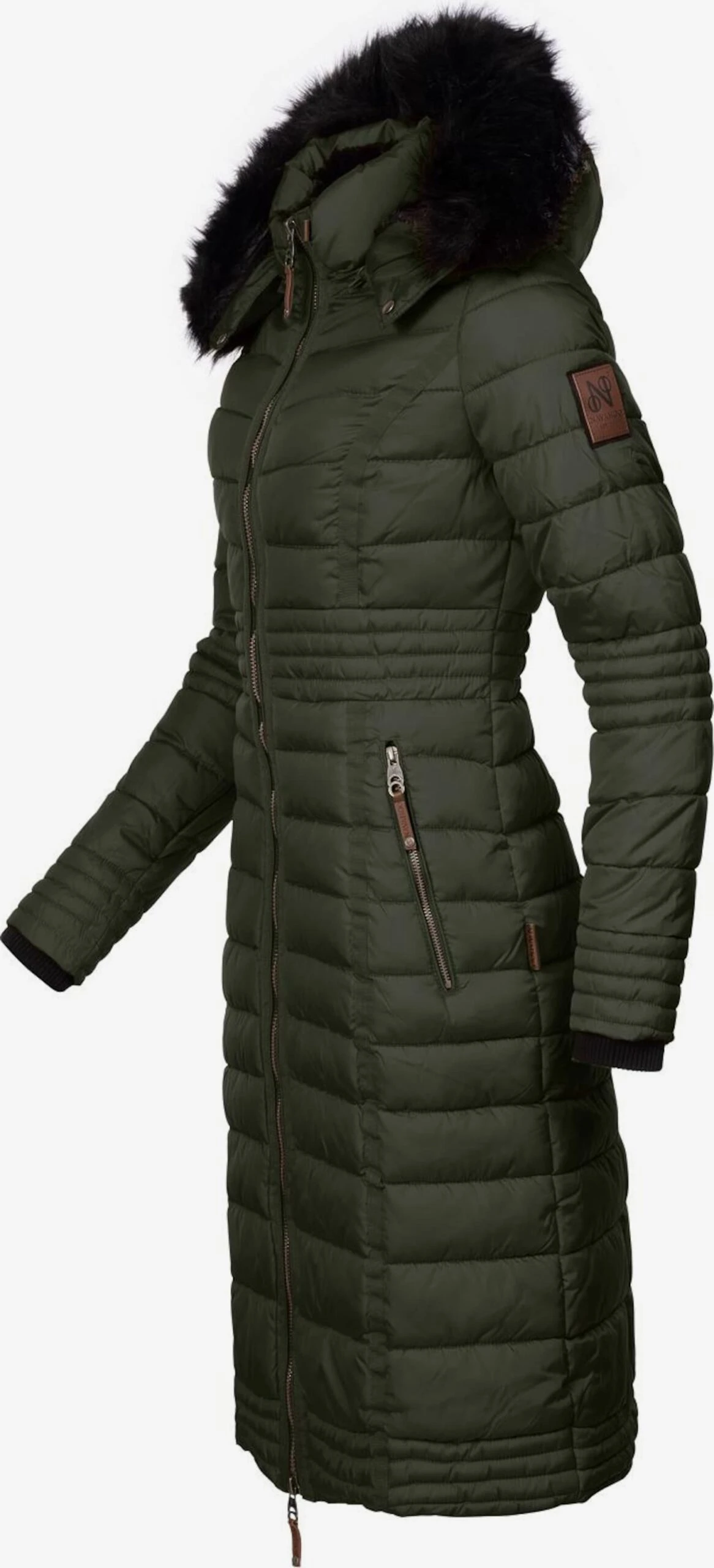 Navahoo Wintermantels Wintermantel Umay Dames Donkergroen 2 Navahoo Wintermantels Wintermantel Umay Dames Donkergroen - Afbeelding 2