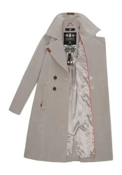 Navahoo Wooly - Halflange Jas - Zinc Grey -Navahoo a410541689e547629f0a119abada9a32 scaled