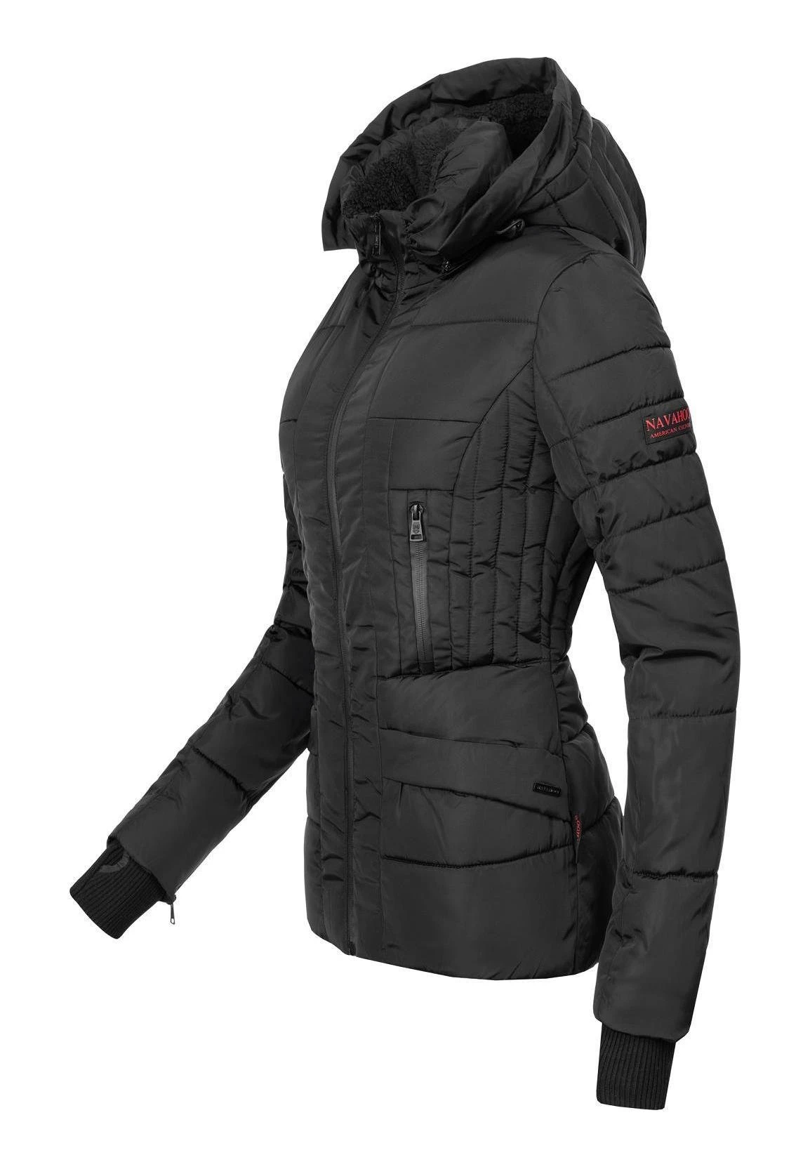 Navahoo Adele - Winterjas - Black 4 Navahoo Adele - Winterjas - Black - Afbeelding 4