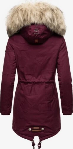 Navahoo Parkas Winterparka Honigfee Dames Bordeaux -Navahoo a4c321ed65c1a6bb7a1572ae7f93b5a5 scaled