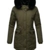 Navahoo Sweety Deluxe - Winterjas - Dark Olive