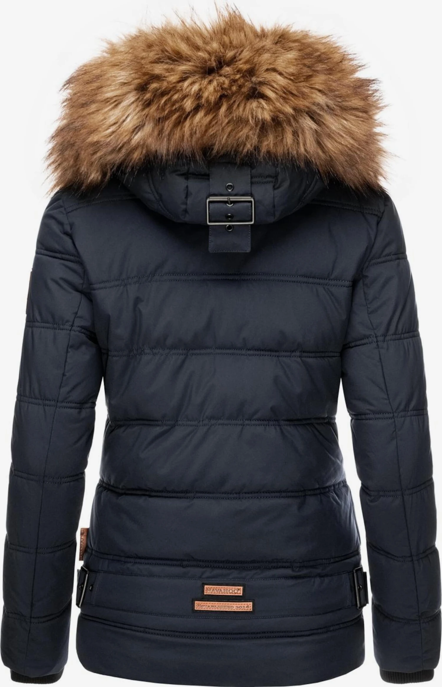 Navahoo Winterjassen Winterjas Zoja Dames Donkerblauw 3 Navahoo Winterjassen Winterjas Zoja Dames Donkerblauw - Afbeelding 3