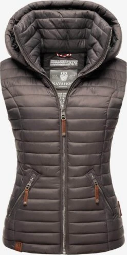 Navahoo Bodywarmers Bodywarmer Shadaa Dames Antraciet