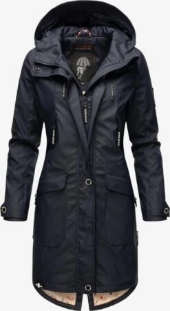 Navahoo Regenmantels Tussenmantel Schötchen Dames Donkerblauw -Navahoo ad8defd434605d882136ab3ee2e39fde scaled