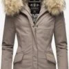 Navahoo Parkas Winterparka Cristal Dames Grijs
