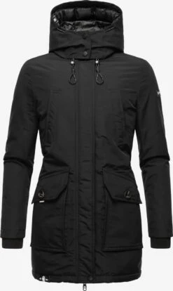 Navahoo Winterjassen Winterjas Dames Zwart