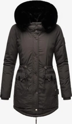 Navahoo Parkas Winterparka Sweety Deluxe Dames Antraciet