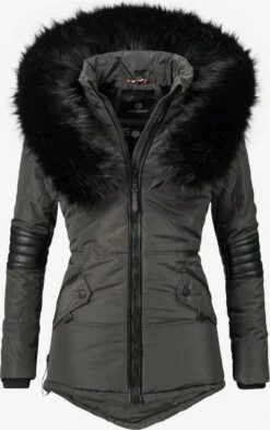 Navahoo Winterjassen Winterjas Nirvana Dames Donkergrijs