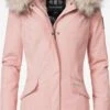 Navahoo Parkas Winterparka Cristal Dames Oudroze