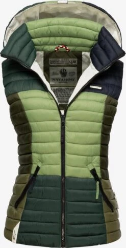 Navahoo Bodywarmers Bodywarmer Shadaa Dames Groen
