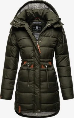 Navahoo Wintermantels Wintermantel Daliee Dames Donkergroen