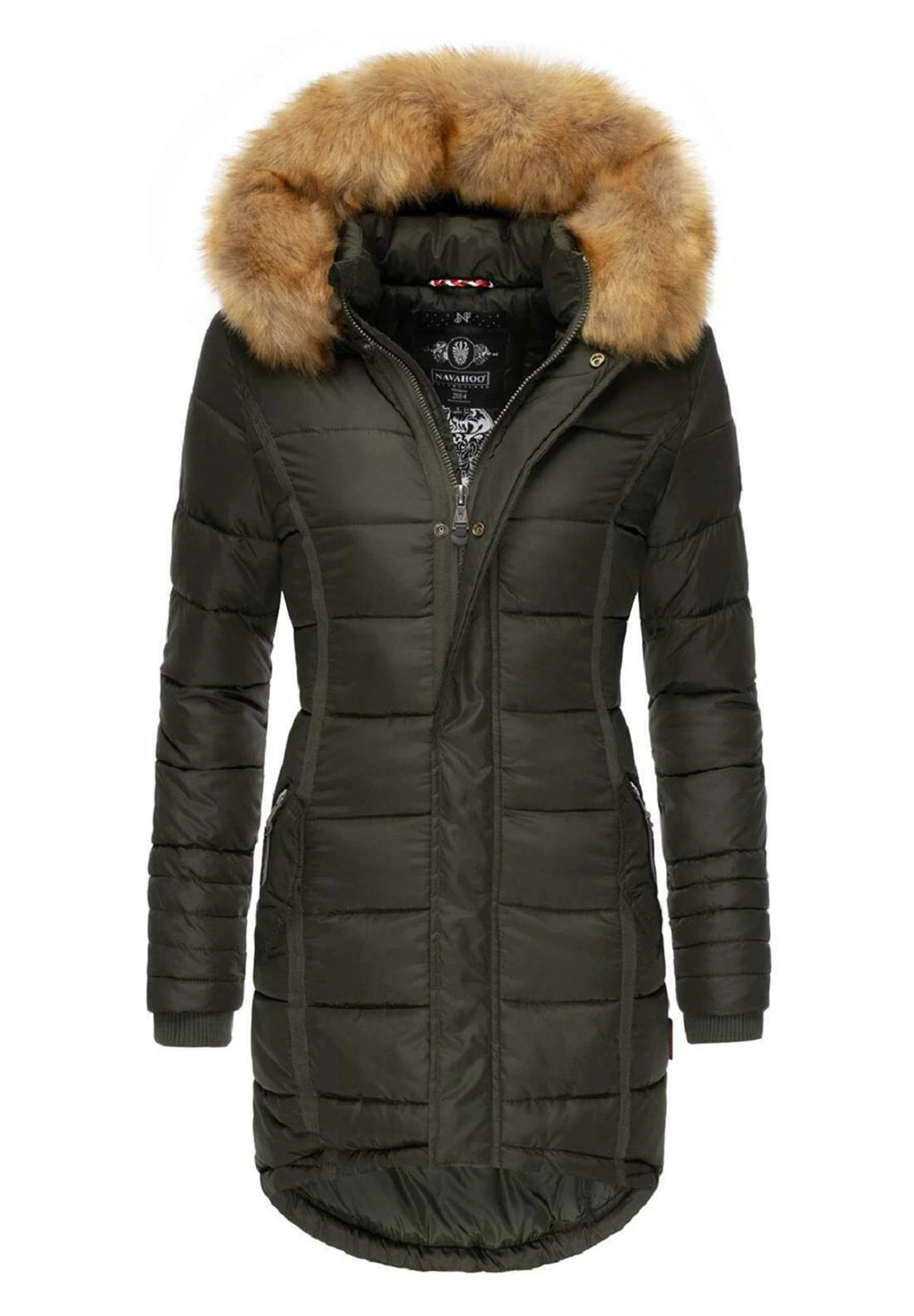 Navahoo Papaya - Winterjas - Olive 5 Navahoo Papaya - Winterjas - Olive - Afbeelding 5