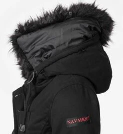 Navahoo Parkas Winterparka Luluna Dames Zwart -Navahoo bc4585b57d60a6ee0c436d957a9b0b0a scaled