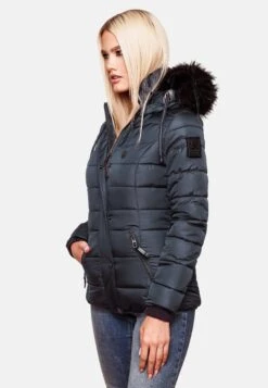 Navahoo Winterjassen Winterjas Zuckerbiene Dames Blauw -Navahoo be0d527a6aa782502062d8fa542dbe74 scaled