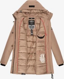 Navahoo Parkas Winterparka Freeze Stoorm Dames Lichtbruin -Navahoo be373454d920ff2bbc1e3ebfc1c6edeb scaled