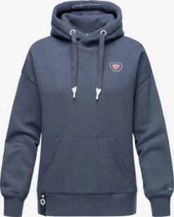 Navahoo Hoodies Sweatshirt Goldfee Dames Blauw