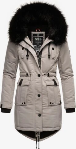 Navahoo Parkas Winterparka Luluna Dames Grijs