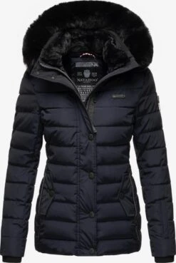 Navahoo Winterjassen Winterjas Milianaa Dames Navy