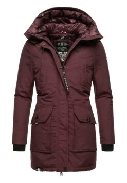 Navahoo Blizzardstorm - Parka - Dark Red Melange -Navahoo c3d66f41926d48cba20609d5f1cdaa54 scaled