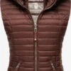 Navahoo Bodywarmers Bodywarmer Shadaa Dames Kastanjebruin