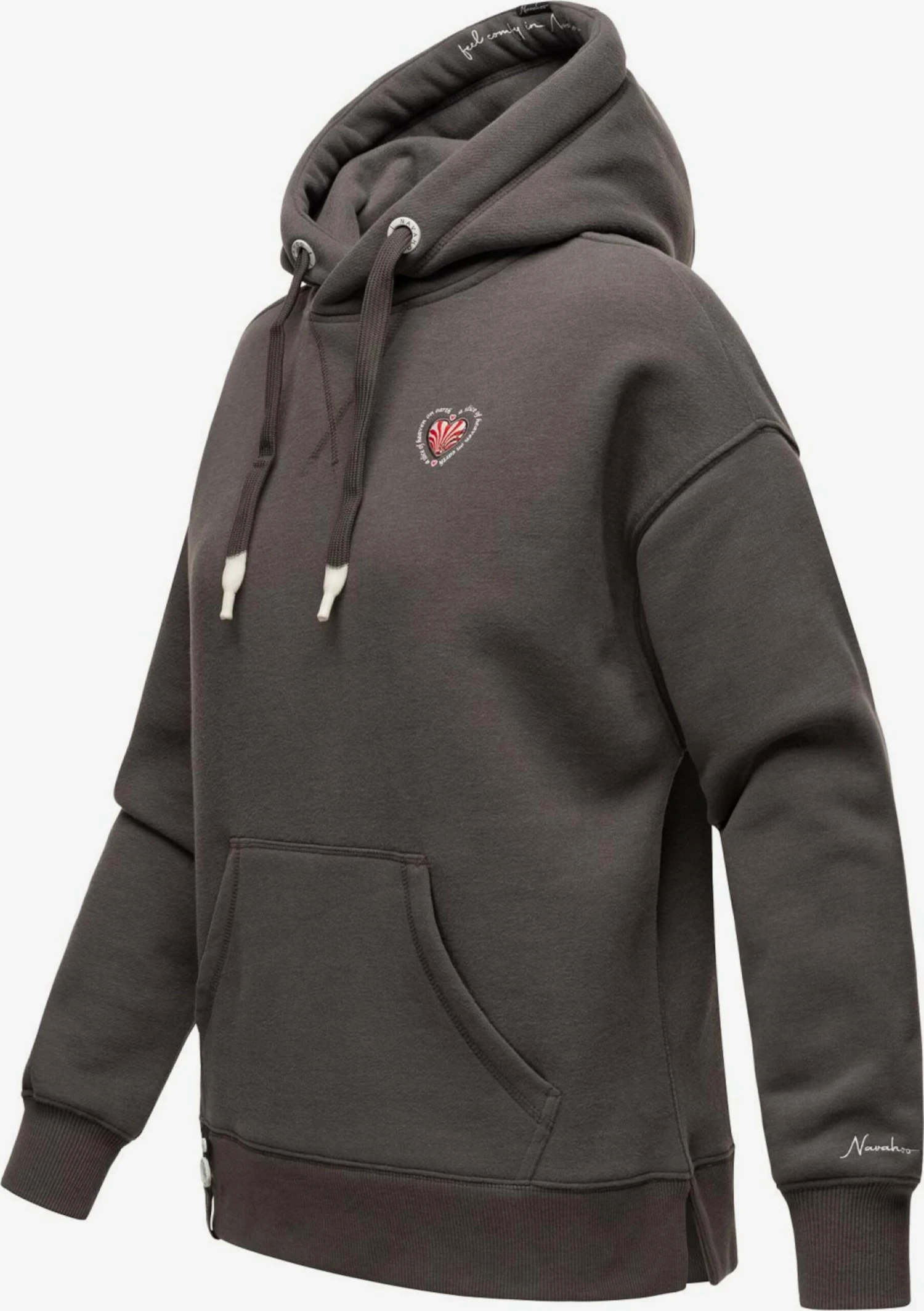 Navahoo Hoodies Sweatshirt Goldfee Dames Donkergrijs 3 Navahoo Hoodies Sweatshirt Goldfee Dames Donkergrijs - Afbeelding 3