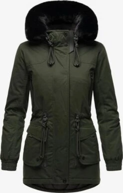 Navahoo Parkas Winterparka Dames Olijfgroen -Navahoo c79929c2c52749b2a5eefef8de90b9fa scaled