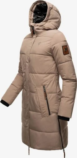Navahoo Wintermantels Wintermantel Halina Dames Taupe -Navahoo c8a08ed56ca8bd881570869dd4dda1ef scaled