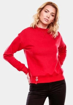 Navahoo Sweatshirts Sweatshirt Dames Rood -Navahoo cad3c7c54c831bd23fdbaae14b7c34de scaled