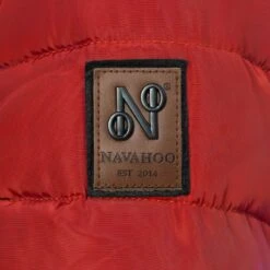 Navahoo Wintermantels Wintermantel Paula Dames Rood -Navahoo cb10c9b7b9cbf0b5687e1f8f874e6844