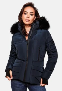 Navahoo Winterjassen Winterjas Adele Dames Donkerblauw -Navahoo cc1005e855a394b78a4720f2325fd372 scaled