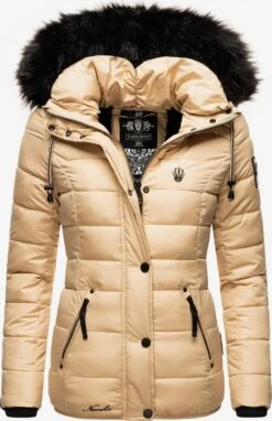 Navahoo Winterjassen Winterjas Zuckerbiene Dames Beige
