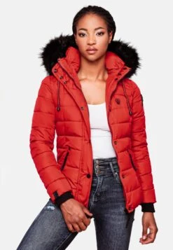 Navahoo Winterjassen Winterjas Zuckerbiene Dames Knalrood -Navahoo d1cd4a2444b034e64af2e3b425953af6 scaled