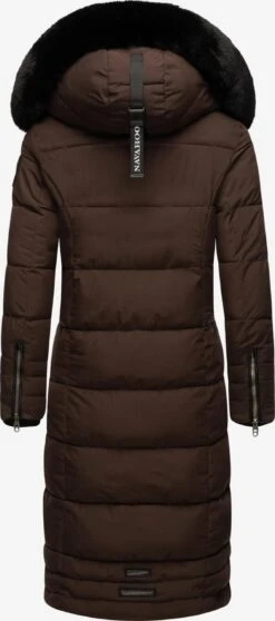 Navahoo Wintermantels Wintermantel Fahmiyaa Dames Donkerbruin -Navahoo d43c5ae8d086cbf879813094e922c145 scaled