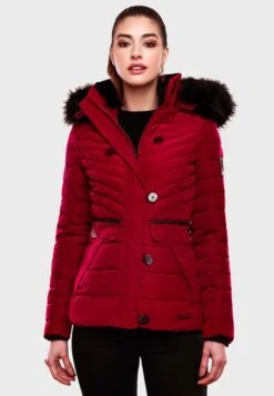 Navahoo Winterjassen Winterjas Wisteriaa Dames Vuurrood -Navahoo d5623300efbbbf94aa3252a2b3a52a21 scaled
