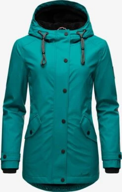 Navahoo Winterjassen Winterjas Lindraa Dames Blauw